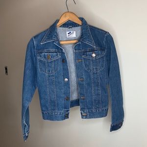 Vintage Wrangler Denim Jean Jacket Spotless SZ S